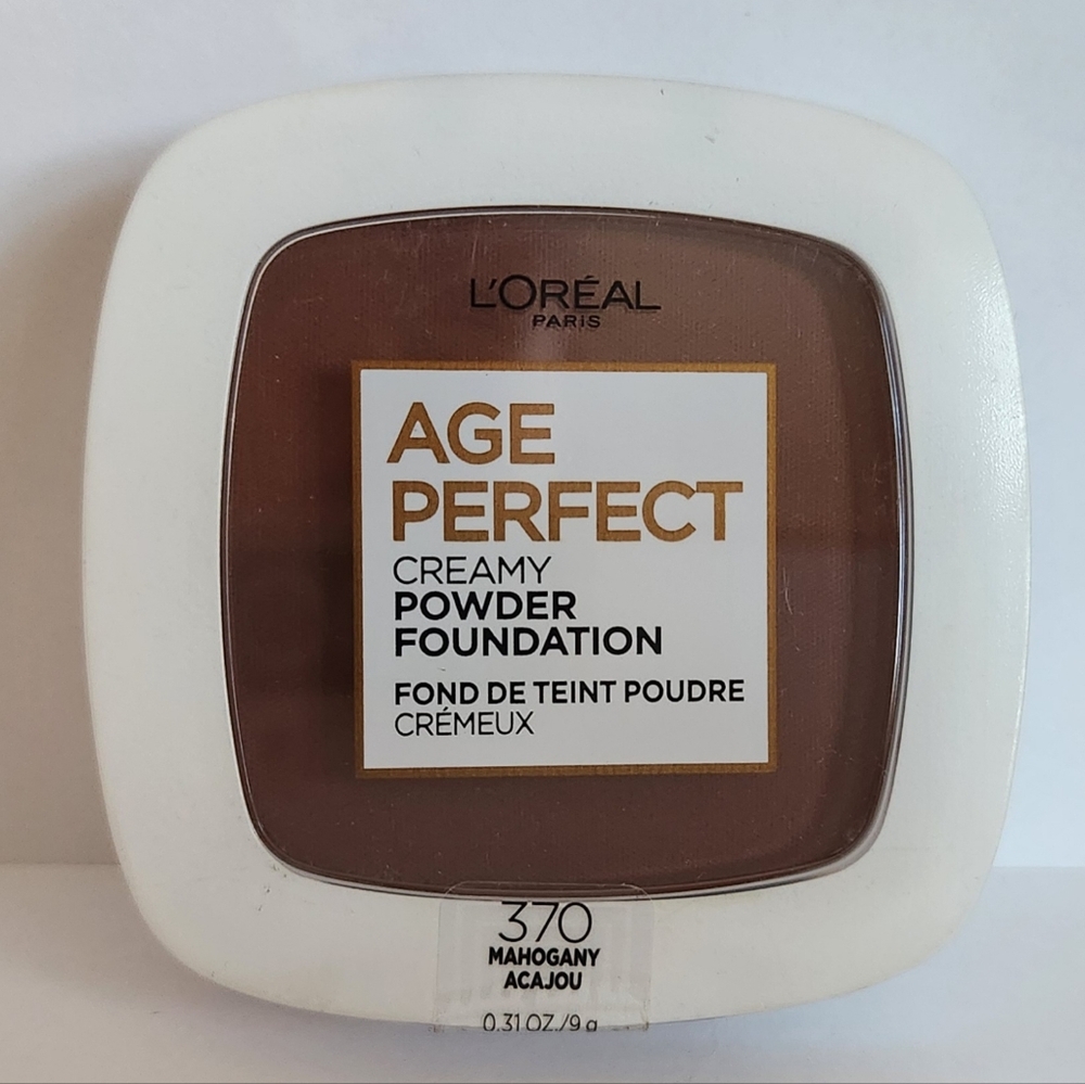 L'Oréal Paris Age Perfect Creamy Powder Foundation #370 Mahogany